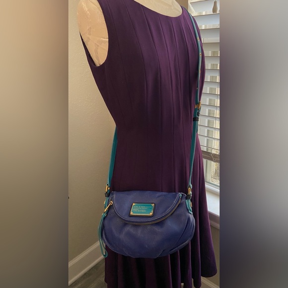 Marc by Marc Jacobs Classic Q Color Blocked Mini Natasha Crossbody Purse - Picture 2 of 16